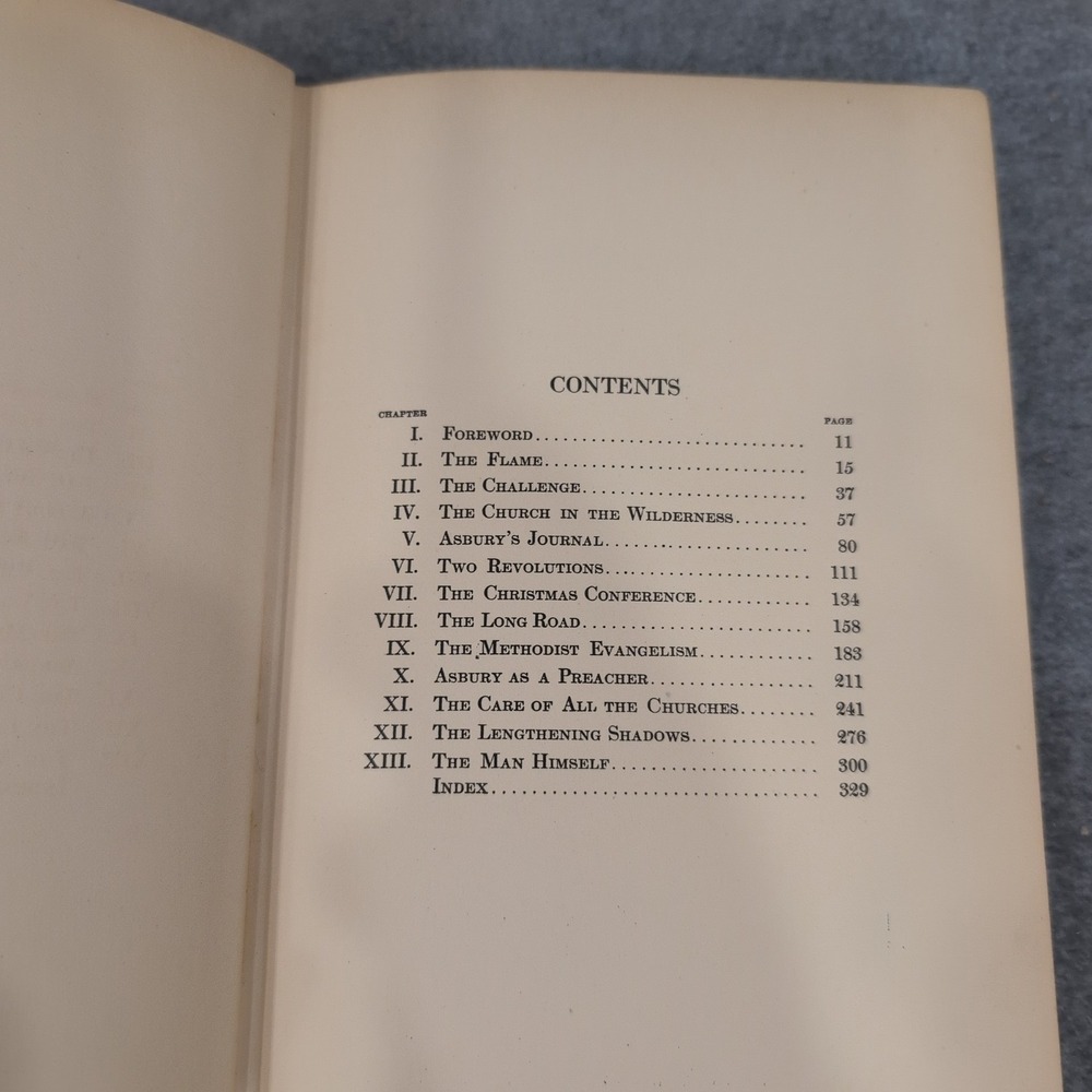 Francis Asbury The Prophet of the Long Road‎ Ezra Squier Tipple 1923 Methodist - Picture 6 of 10